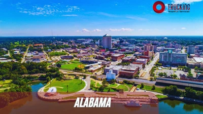 Alabama trucking coverage map