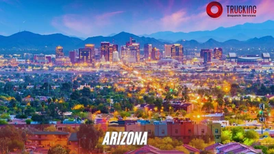 Arizona trucking coverage map