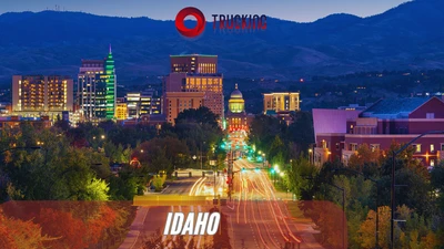 Idaho trucking coverage map