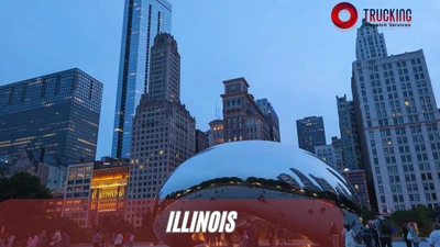 Illinois trucking coverage map