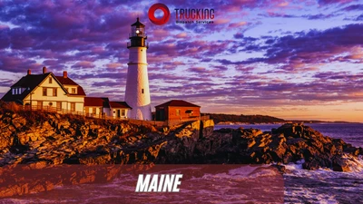 Maine trucking coverage map