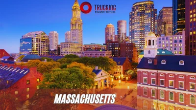 Massachusetts trucking coverage map