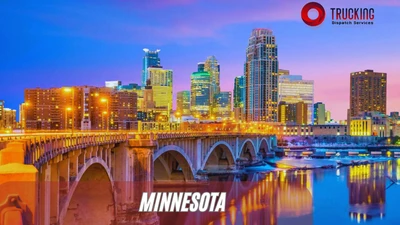 Minnesota trucking coverage map