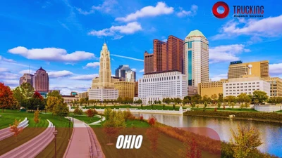 Ohio trucking coverage map