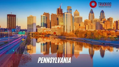 Pennsylvania trucking coverage map